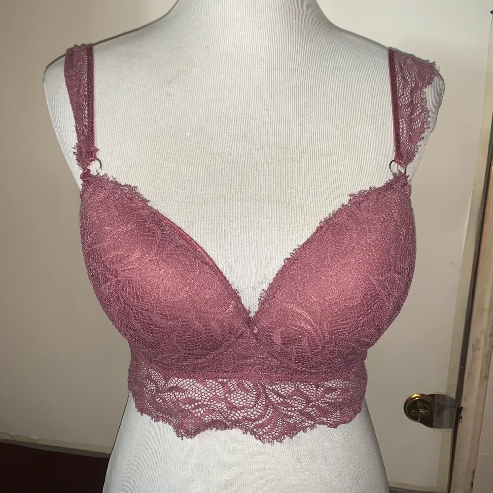 36B red bra